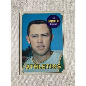 1969 Topps Set-Break #235 Jim Hunter VG